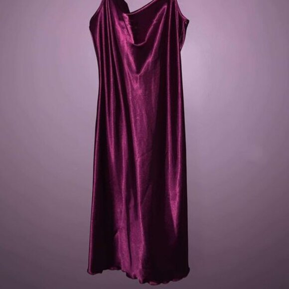 Bebe Satin Midi Dress - Picture 1 of 3